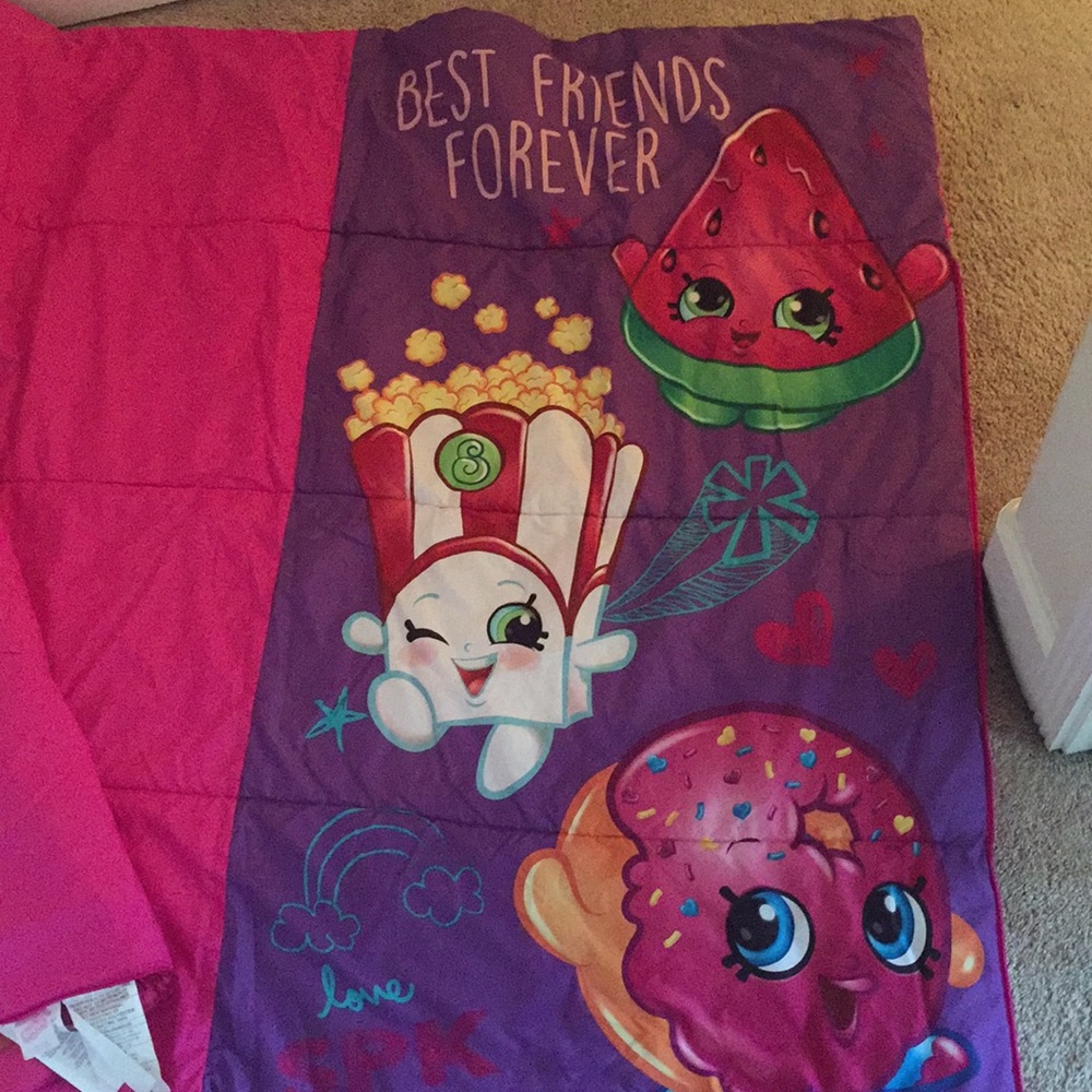 SHOPKINS SLEEPING BAG - Picture 3 of 6